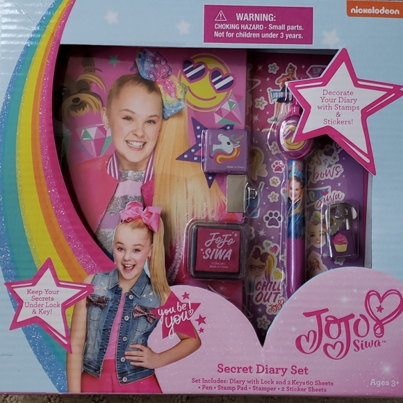 New JoJo Siwa Secret Diary Set - Picture 1 of 4